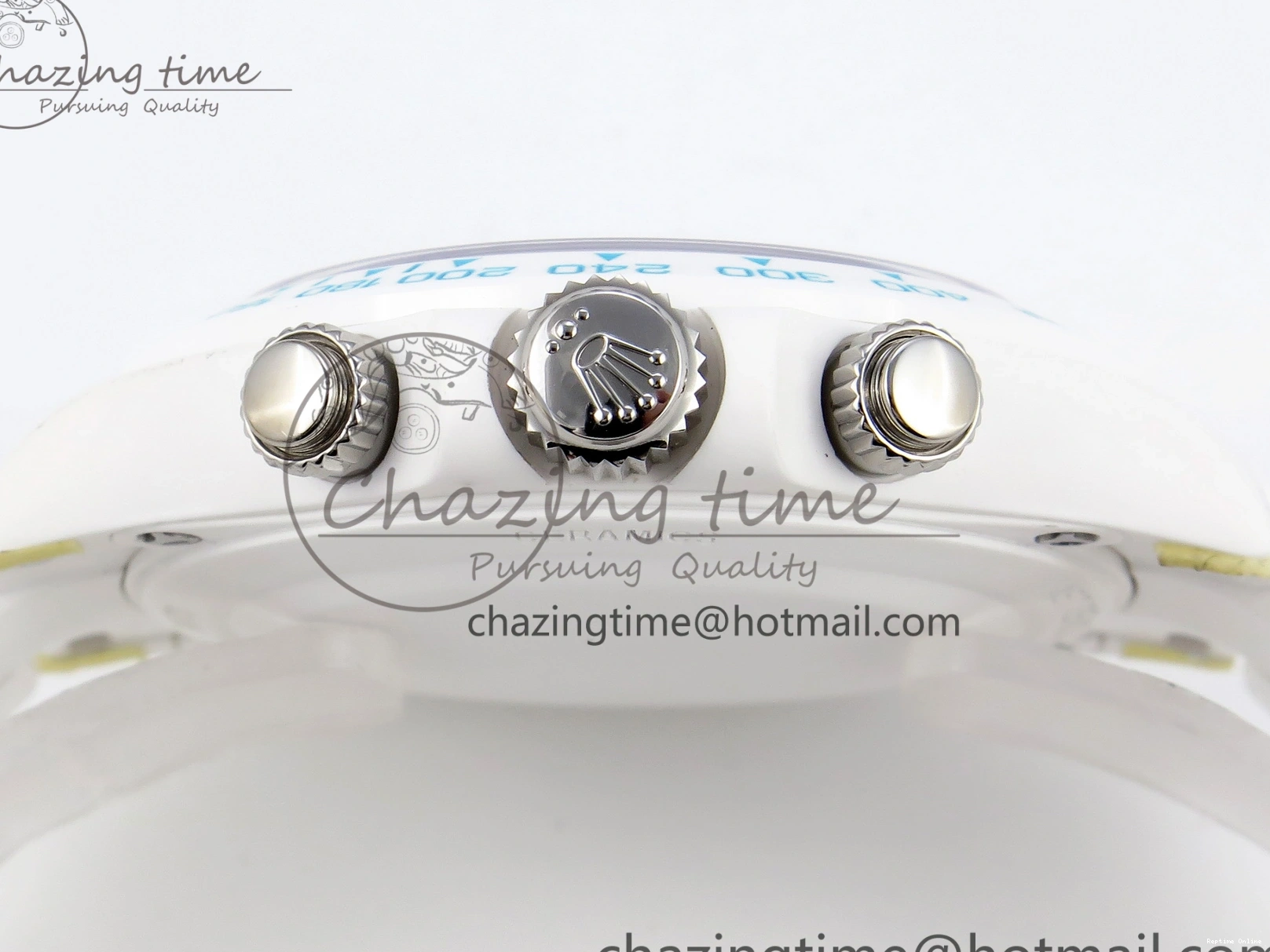 1224 Daytona AET White Ceramic Case and Bracelet Tiffany Blue Dial SA4130 V GoAnywhere 1889